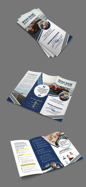 Broschüren-Design von debdesign für Road Rules Driving School | Design: #27022217