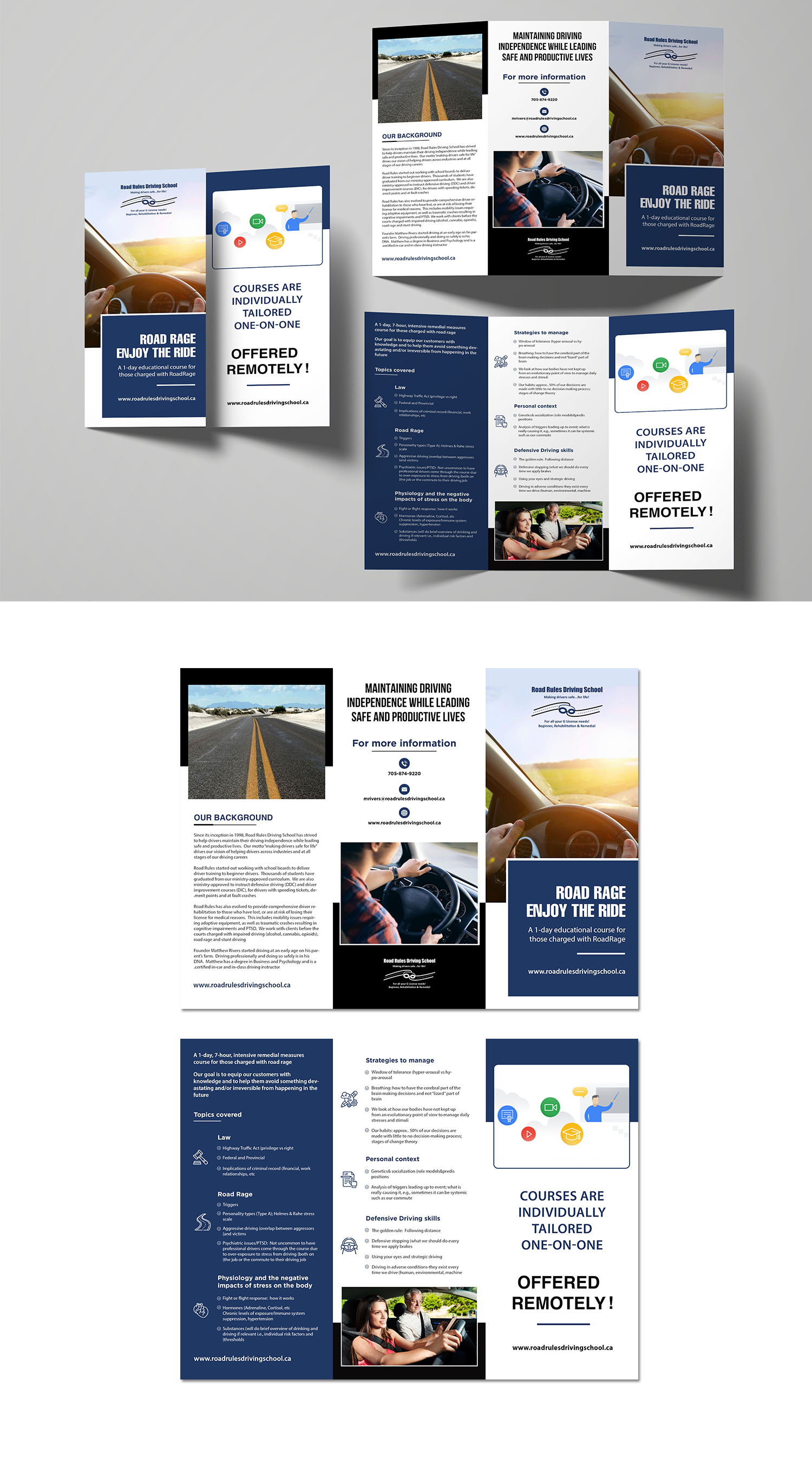 Broschüren-Design von debdesign für Road Rules Driving School | Design #27022234