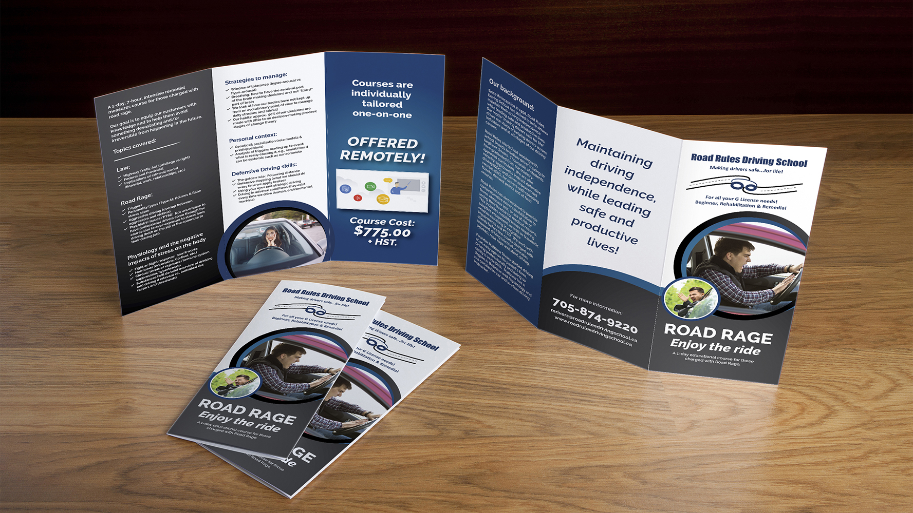 Broschüren-Design von Deziners Zone für Road Rules Driving School | Design #27020350