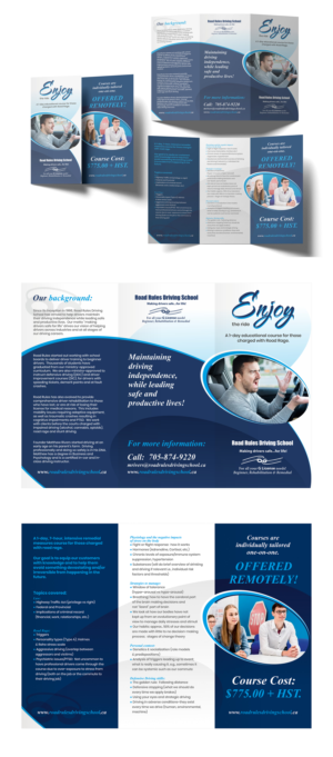 Broschüren-Design von ecorokerz für Road Rules Driving School | Design: #27019464