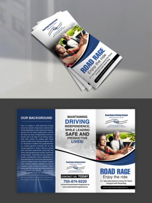 Broschüren-Design von n214008 für Road Rules Driving School | Design: #27031486