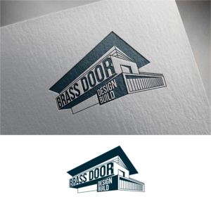Brass Door Design Build | Logo Design by Jeferson HP