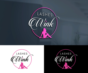 Wink Lashes | Logo Design by BabAgori