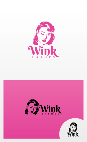 Wink Lashes | Logo Design by ace_art™
