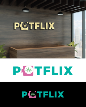"Potflix" | Logo Design by Dot Design 3