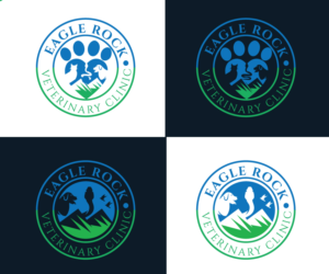 Logo-Design von Adi Graphics für Eagle Rock Veterinary Clinic | Design: #27020340