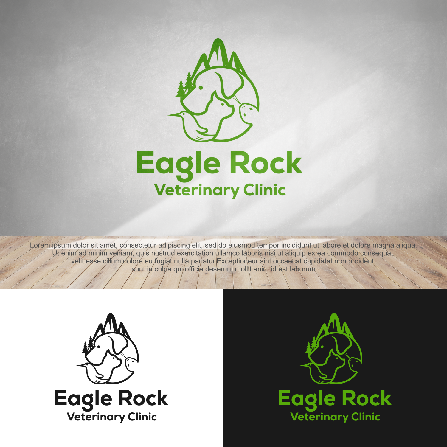 Design de Logo par mbah dudung pour Eagle Rock Veterinary Clinic | Design #27027194