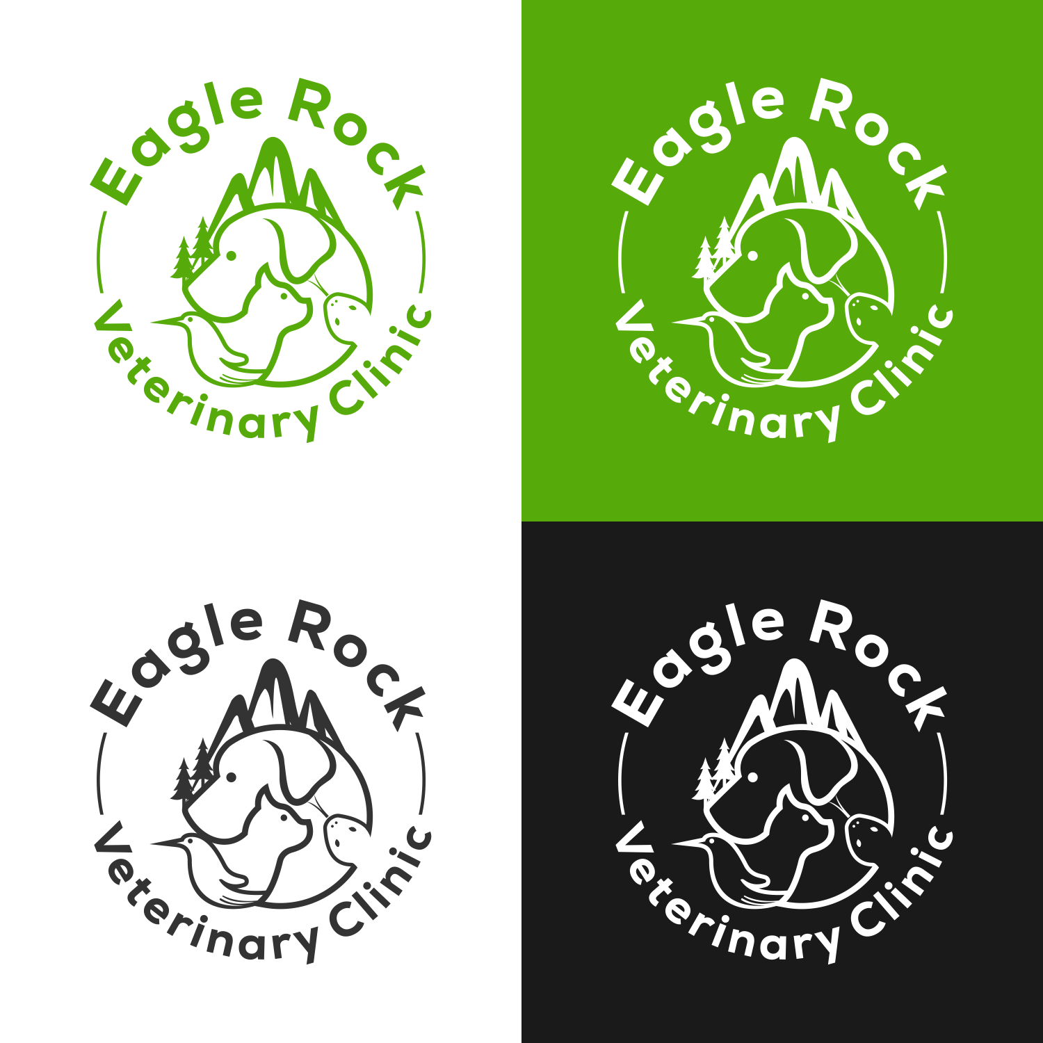Logo-Design von mbah dudung für Eagle Rock Veterinary Clinic | Design #27027269
