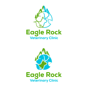 Logo-Design von mbah dudung für Eagle Rock Veterinary Clinic | Design: #27041692