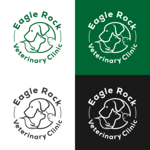 Logo-Design von mbah dudung für Eagle Rock Veterinary Clinic | Design: #27043557