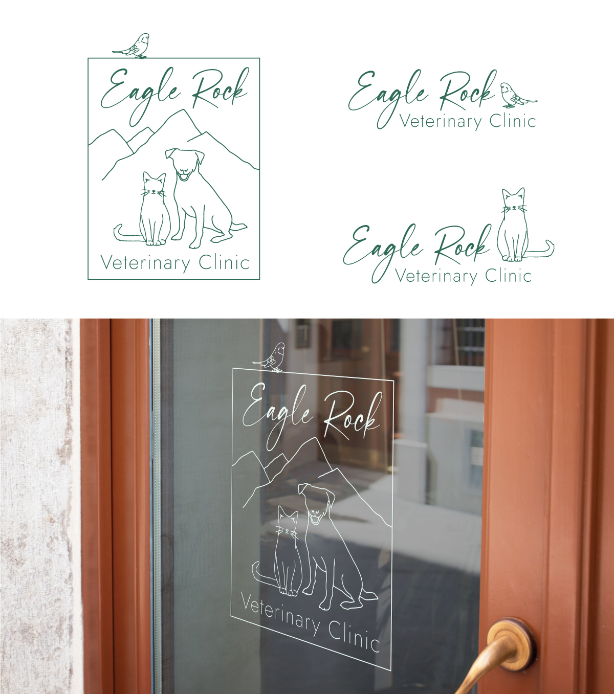 Design de Logo par Chantel Charchalis pour Eagle Rock Veterinary Clinic | Design #27020610