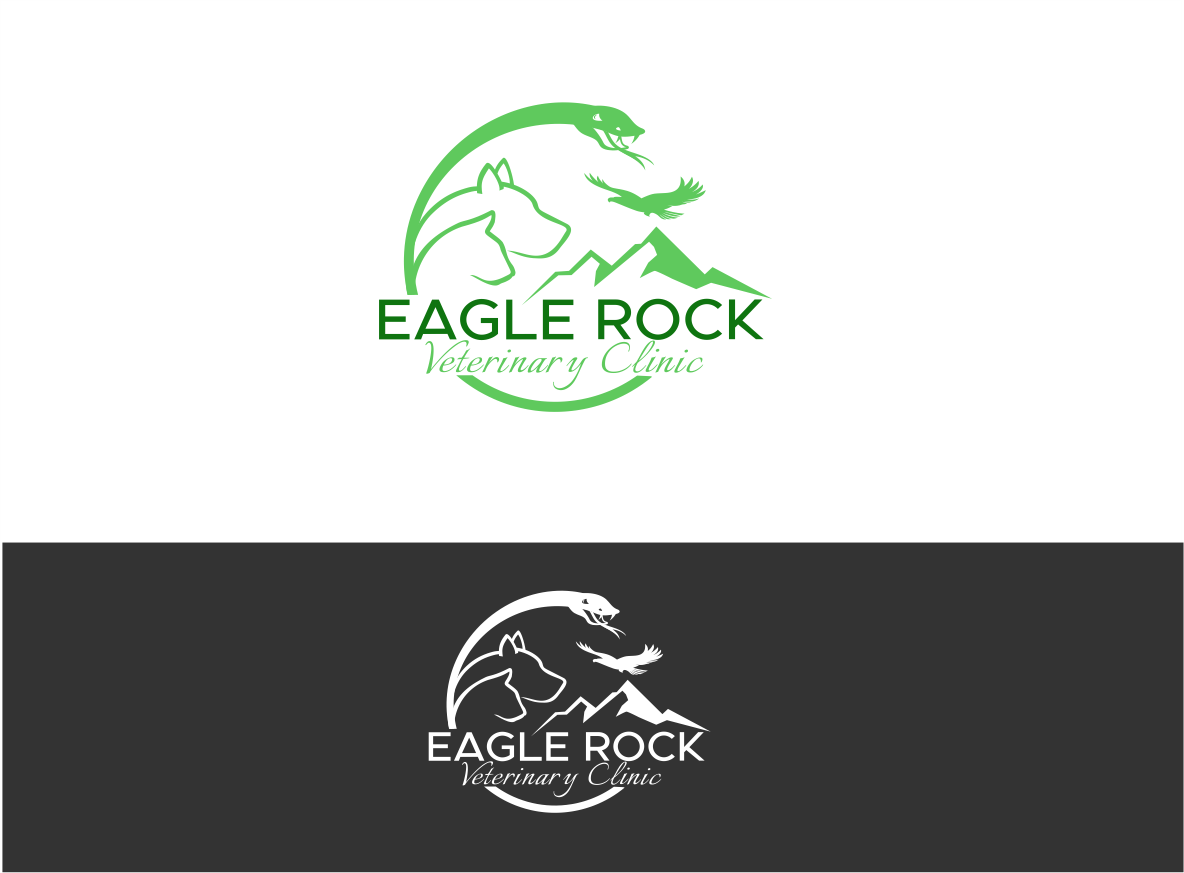 Logo-Design von Annabella für Eagle Rock Veterinary Clinic | Design #27040663