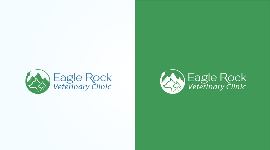 Logo-Design von jaime.sp für Eagle Rock Veterinary Clinic | Design: #27059265