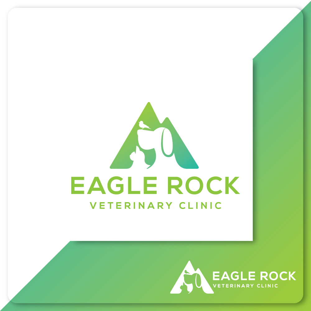 Logo-Design von Sujit Banerjee für Eagle Rock Veterinary Clinic | Design #27020959