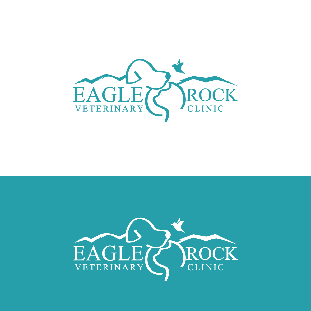 Logo-Design von Sujit Banerjee für Eagle Rock Veterinary Clinic | Design #27020970
