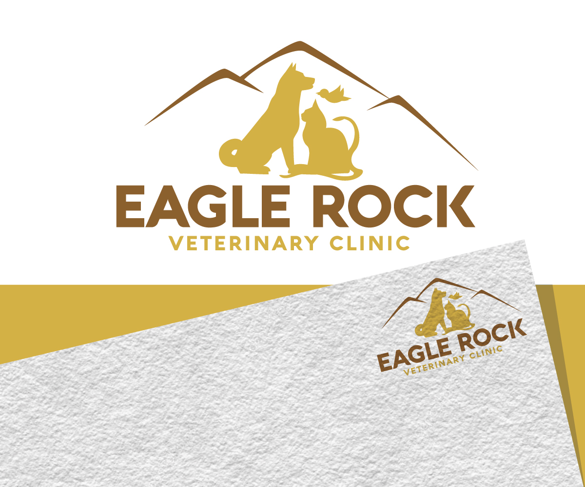 Diseño de Logo por Jay Design para Eagle Rock Veterinary Clinic | Diseño #27020267