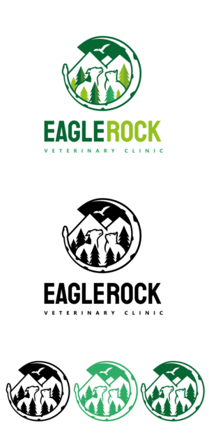 Logo-Design von AbhishekkM'24 für Eagle Rock Veterinary Clinic | Design: #27038054