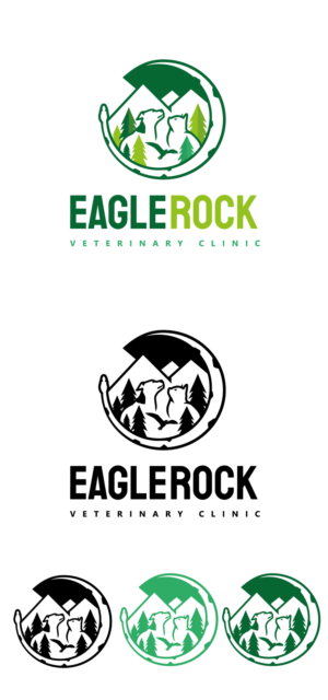 Logo-Design von AbhishekkM'24 für Eagle Rock Veterinary Clinic | Design: #27038055