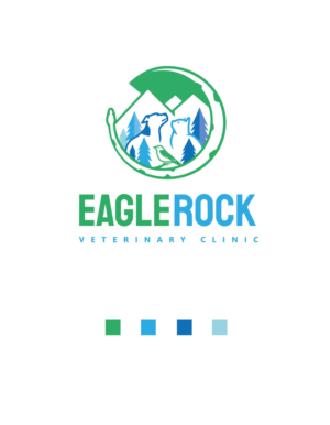 Logo-Design von AbhishekkM'24 für Eagle Rock Veterinary Clinic | Design: #27041507