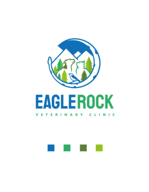 Logo-Design von AbhishekkM'24 für Eagle Rock Veterinary Clinic | Design: #27041508
