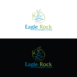 Logo Design by prodesigns99 for Eagle Rock Veterinary Clinic | Design #27022772