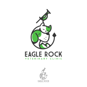 Logo-Design von logoQ für Eagle Rock Veterinary Clinic | Design: #27029463