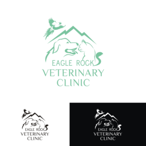 Logo Design by Magic of Art for Eagle Rock Veterinary Clinic | Design #27019730