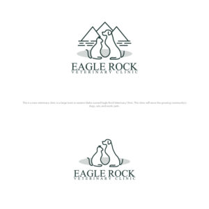 Logo-Design von 4tech services für Eagle Rock Veterinary Clinic | Design: #27022539