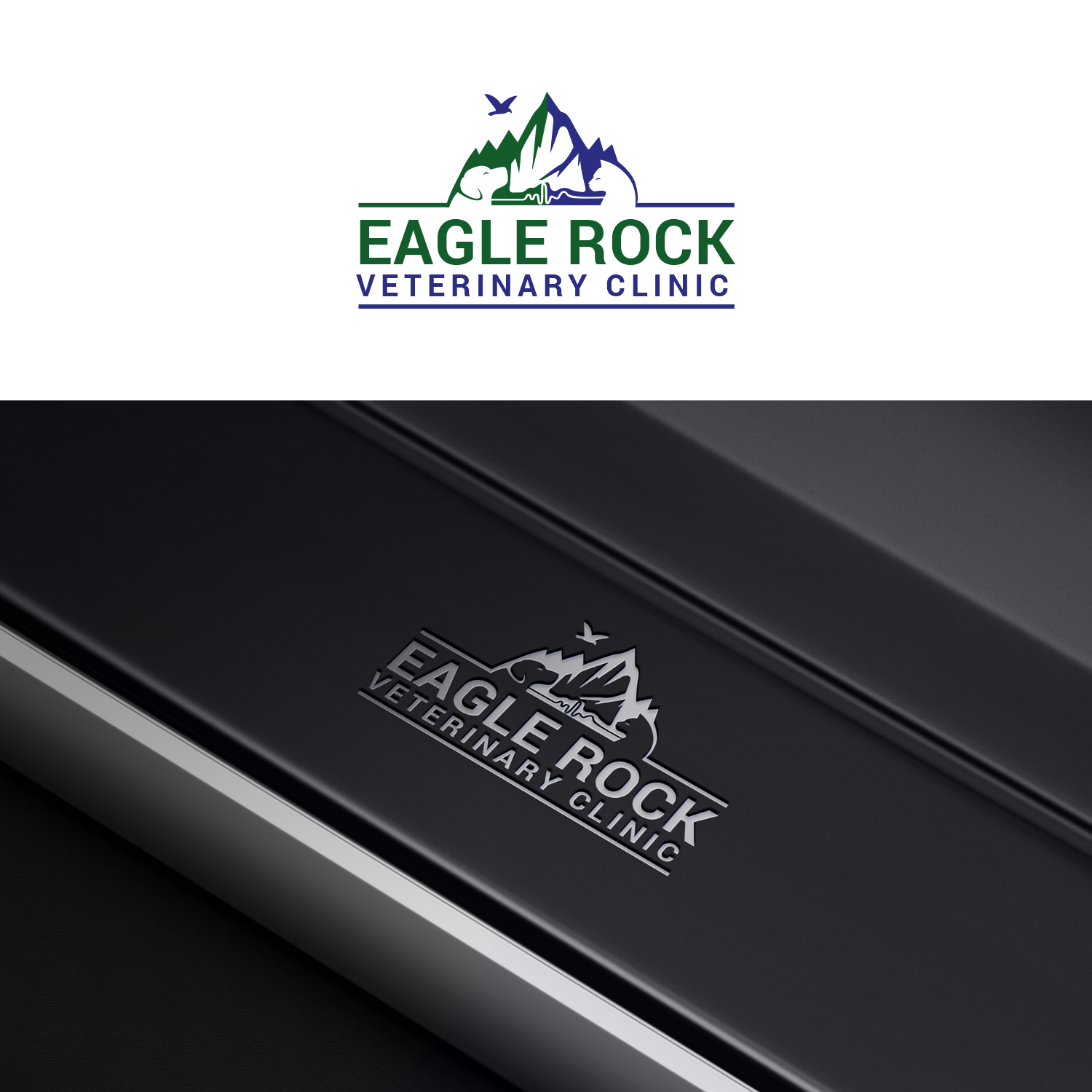 Logo-Design von Maxo-Biz für Eagle Rock Veterinary Clinic | Design #27030997