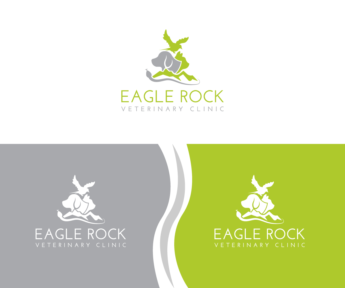 Logo-Design von fauzan harun für Eagle Rock Veterinary Clinic | Design #27032968