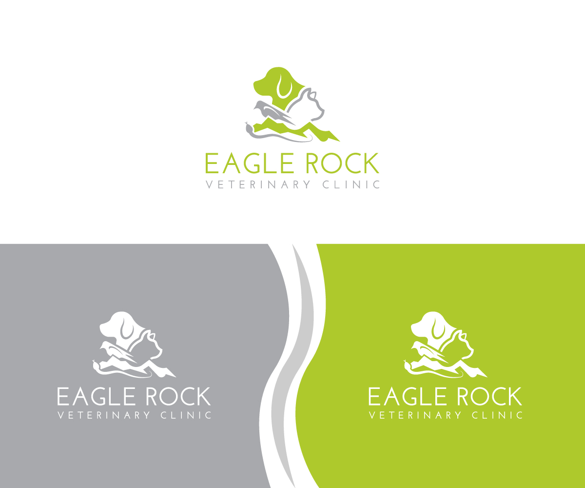 Logo-Design von fauzan harun für Eagle Rock Veterinary Clinic | Design #27032969