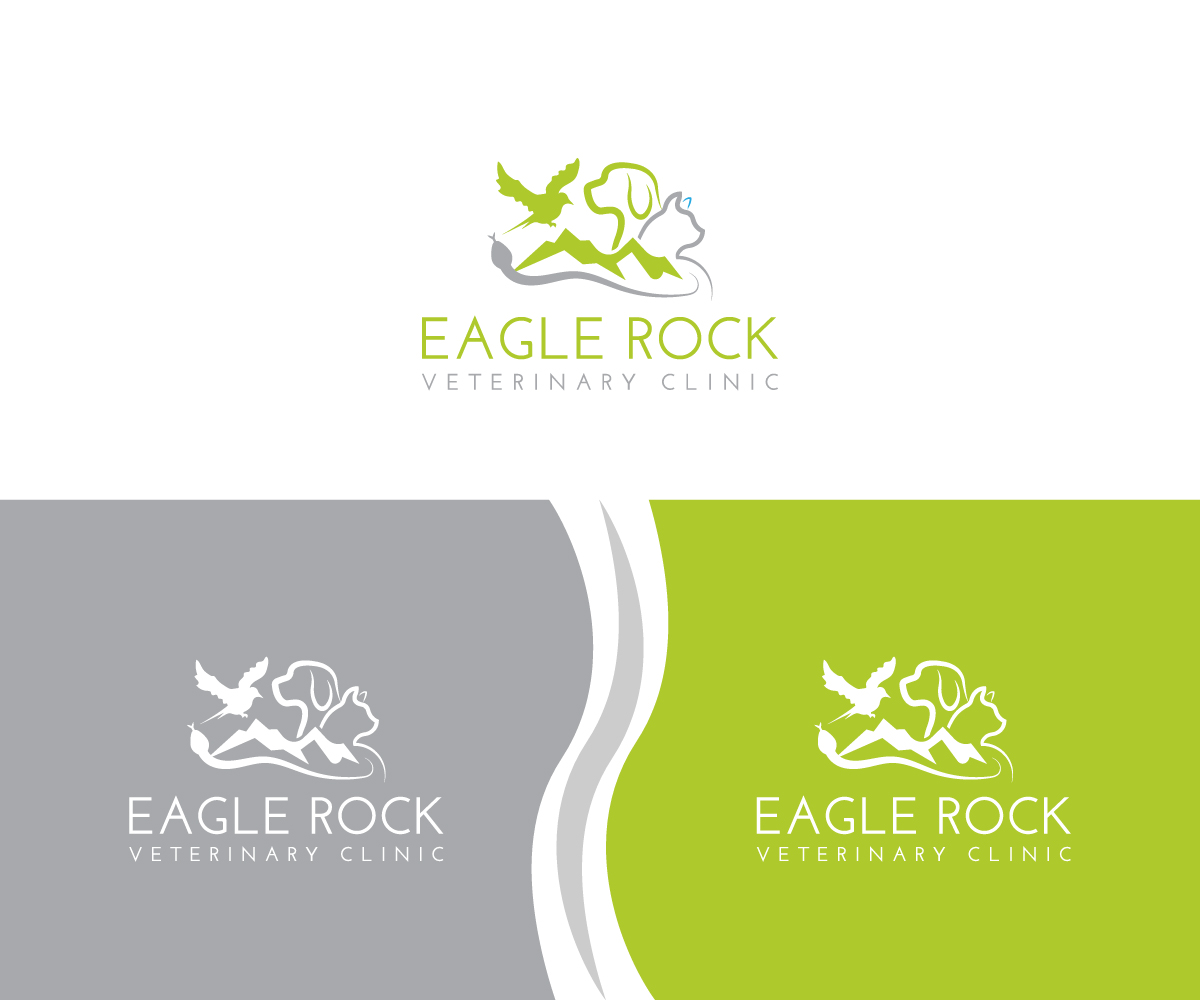 Logo-Design von fauzan harun für Eagle Rock Veterinary Clinic | Design #27032970