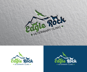 Eagle Rock Veterinary Clinic | Diseño de Logo por Iris 3