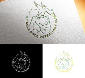 Eagle Rock Veterinary Clinic | Logo Design by step forward 2