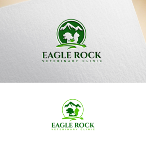 Logo-Design von Tan-D für Eagle Rock Veterinary Clinic | Design: #27027167