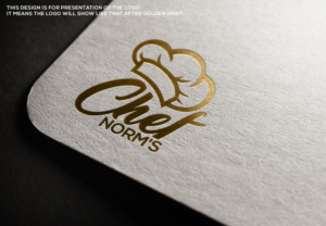 Chef Norm's | Logo Design by Jennifer©