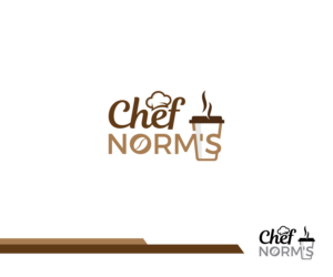 Logo-Design von Fat Bat Man für Chef Norm's | Design: #27026230