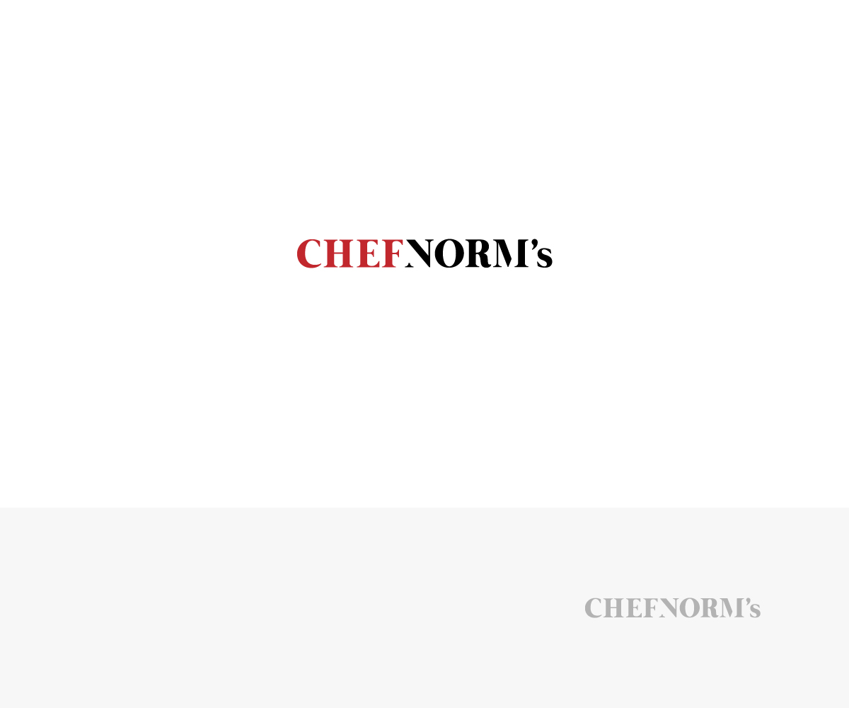 Logo Design by aglaronde23 for Chef Norm's | Design #27029132