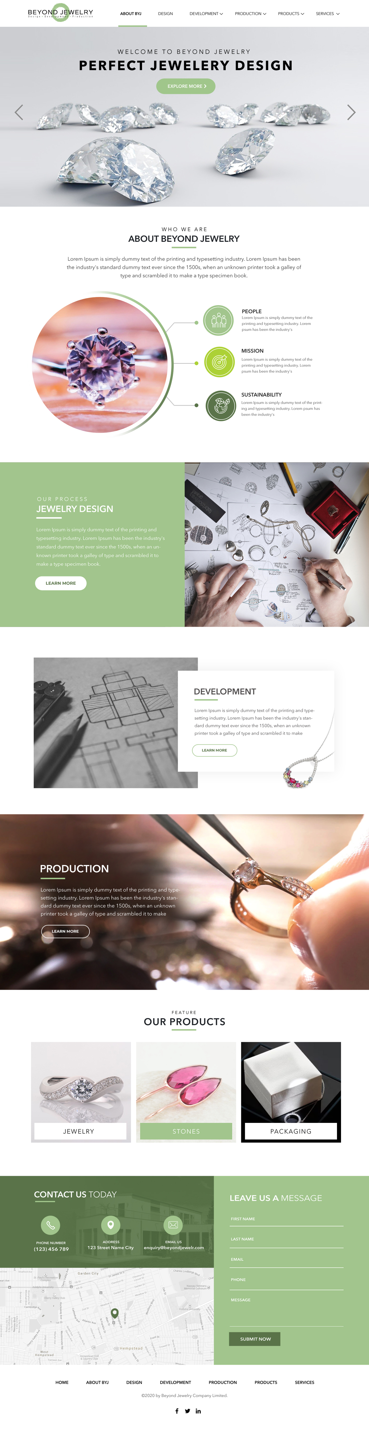 Web Design by Blue Sparrow for this project | Design #27042089