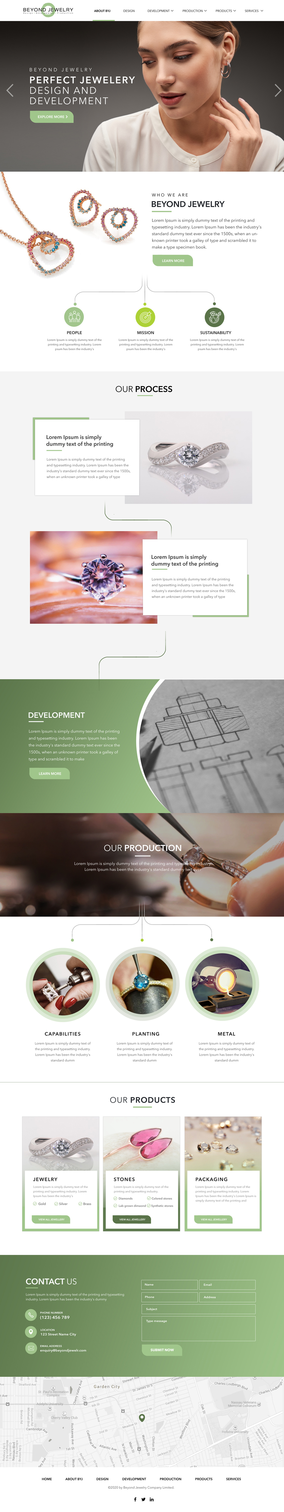 Web Design by Blue Sparrow for this project | Design #27042090