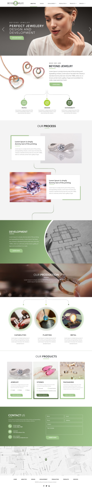 Web Design by Blue Sparrow for this project | Design: #27042090