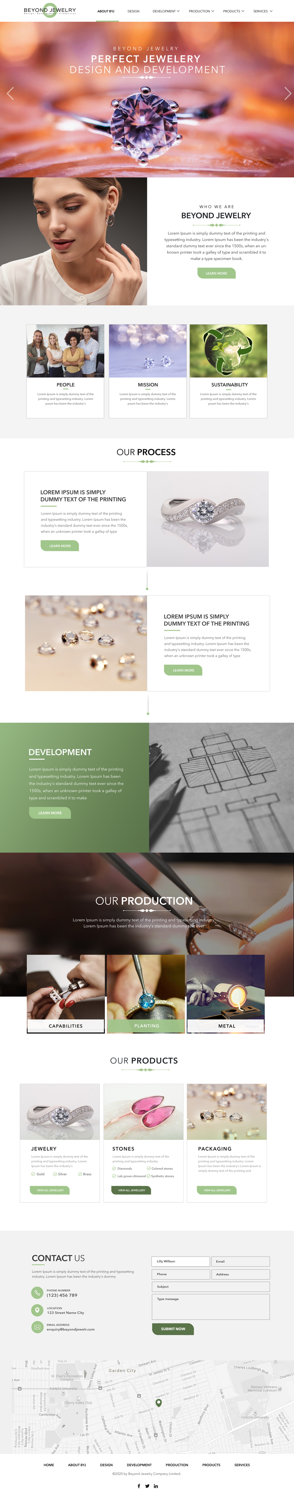 Web Design by Blue Sparrow for this project | Design #27042211
