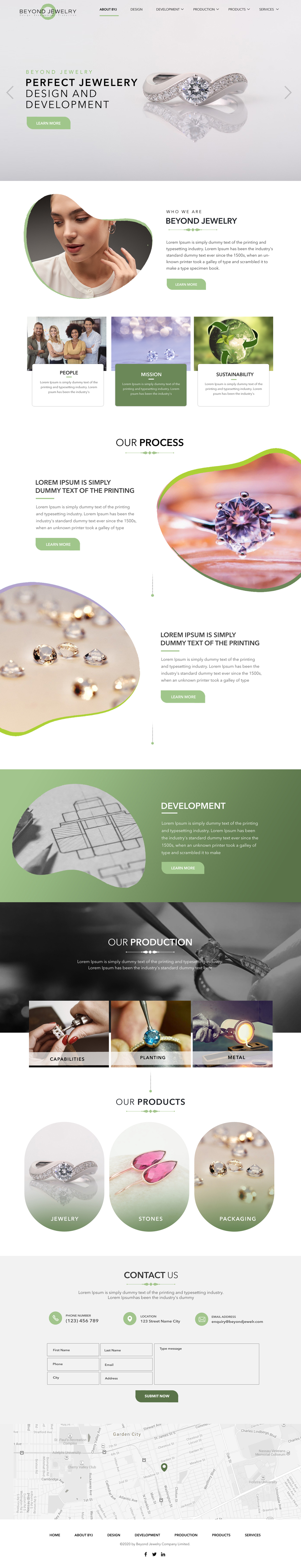 Web Design by Blue Sparrow for this project | Design #27042273
