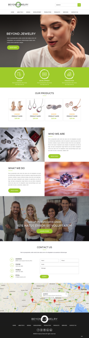 Web Design by pb for this project | Design: #27027448