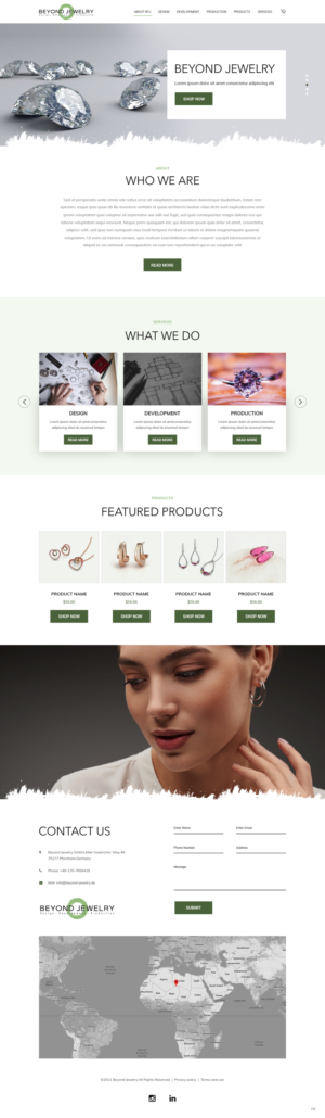 Web Design by pb for this project | Design: #27027450