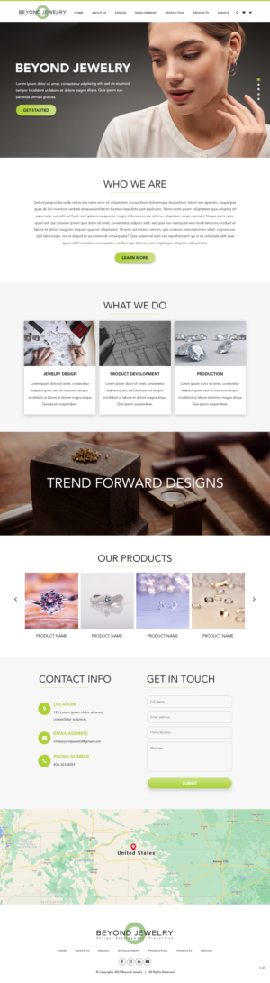 Web Design by pb for this project | Design: #27027455