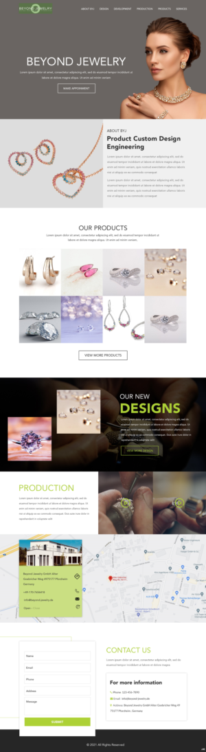 Web Design by pb for this project | Design: #27027457