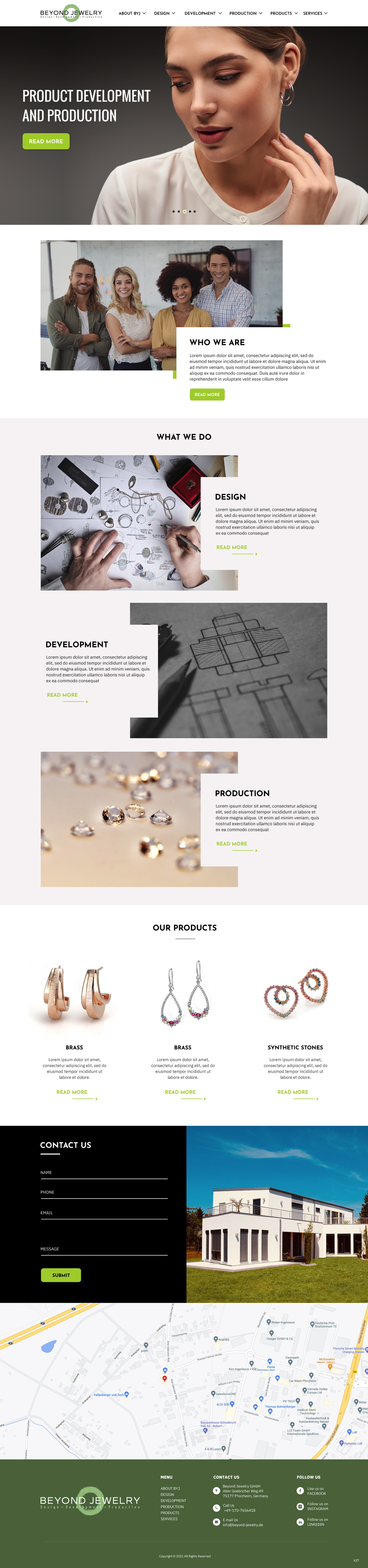 Web Design by pb for this project | Design #27027458