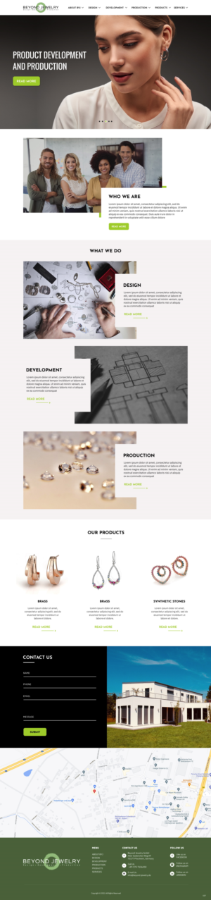 Web Design by pb for this project | Design: #27027458