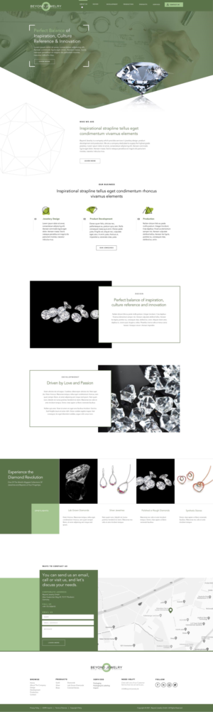 Web Design par Alfie pour ce projet | Design #27026229